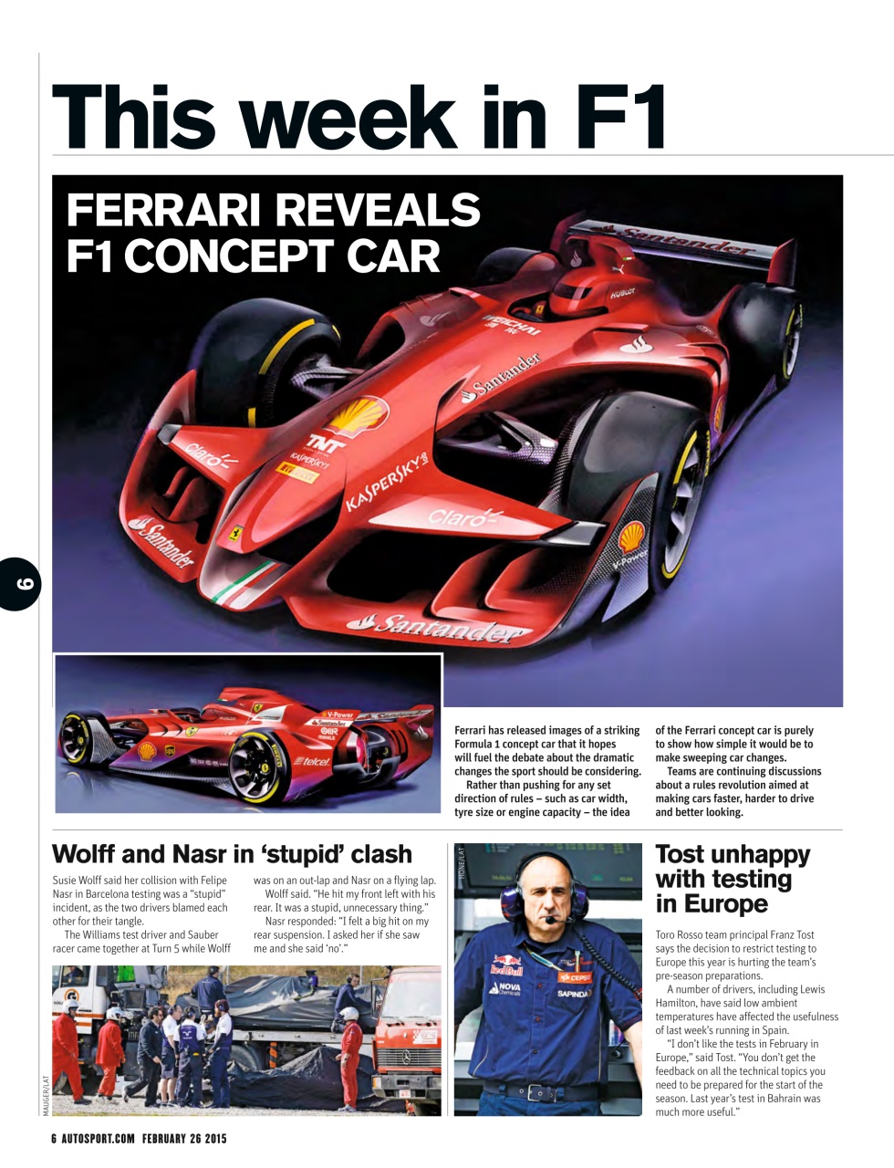 Autosport Preview Pages
