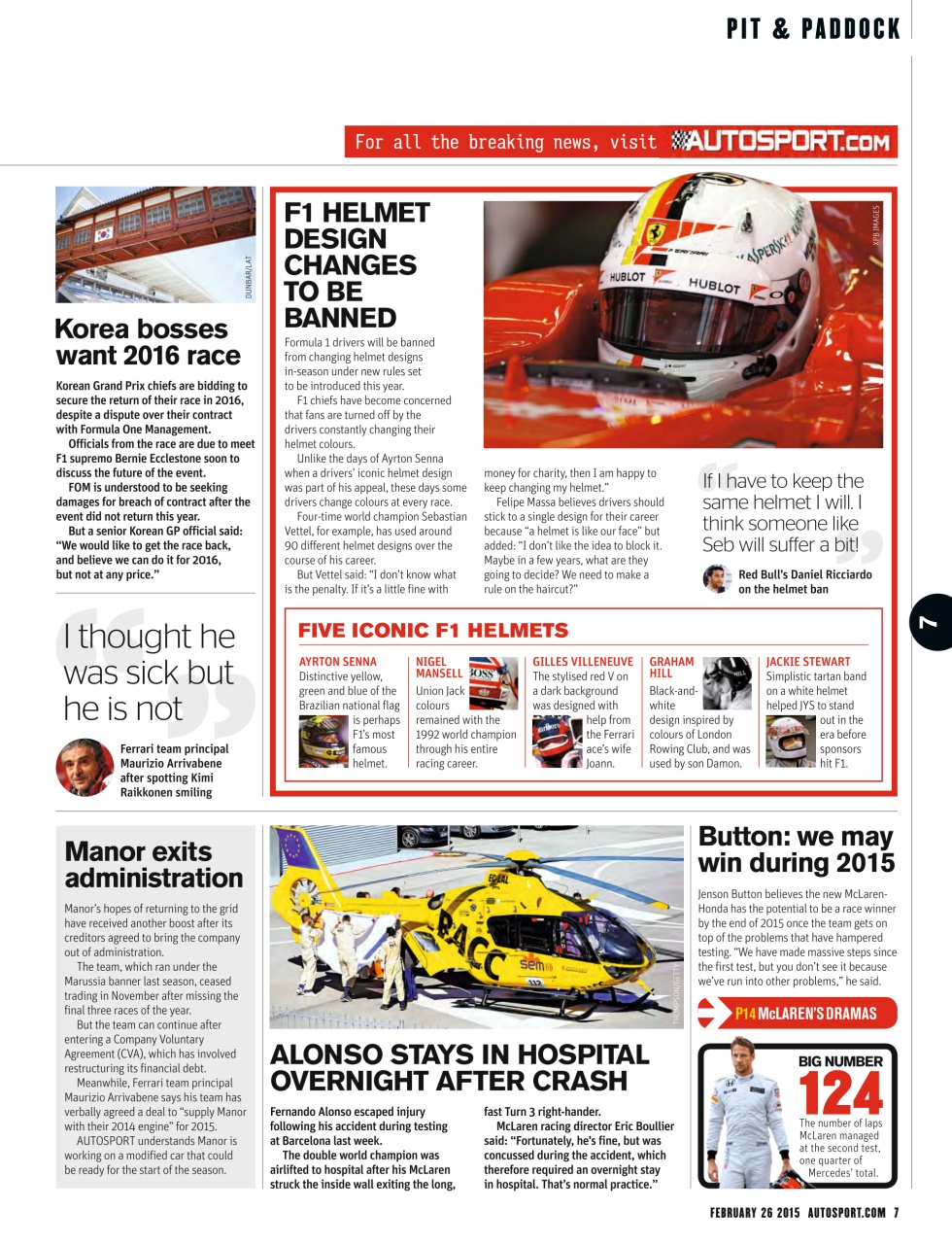Autosport Preview Pages