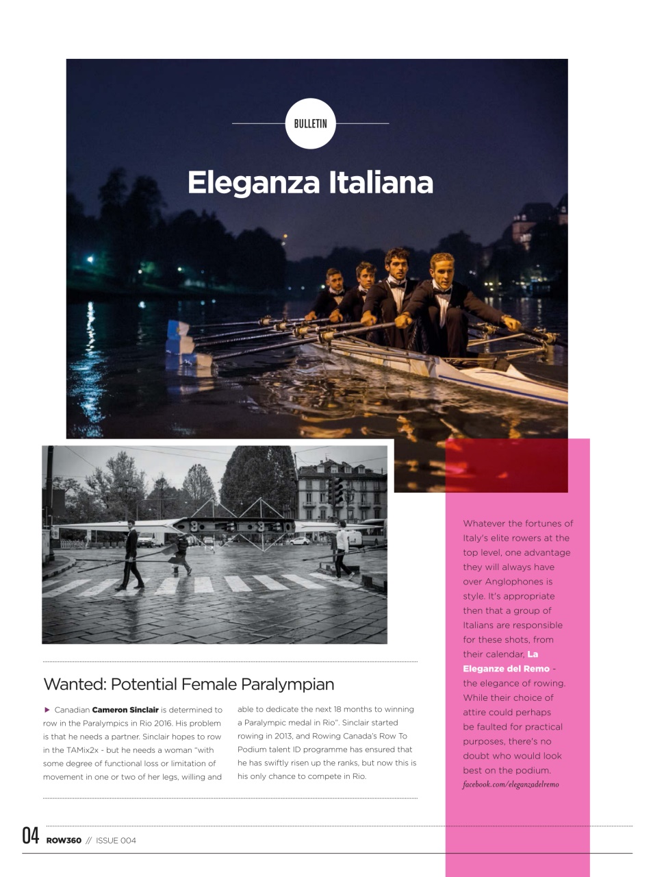 Row360 Preview Pages