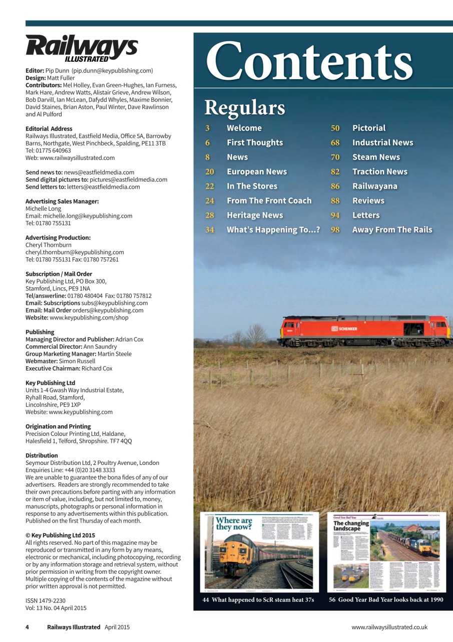 Railways Illustrated Preview Pages
