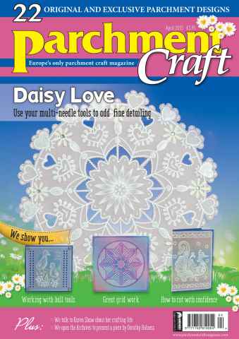 Parchment Craft issue April 2015