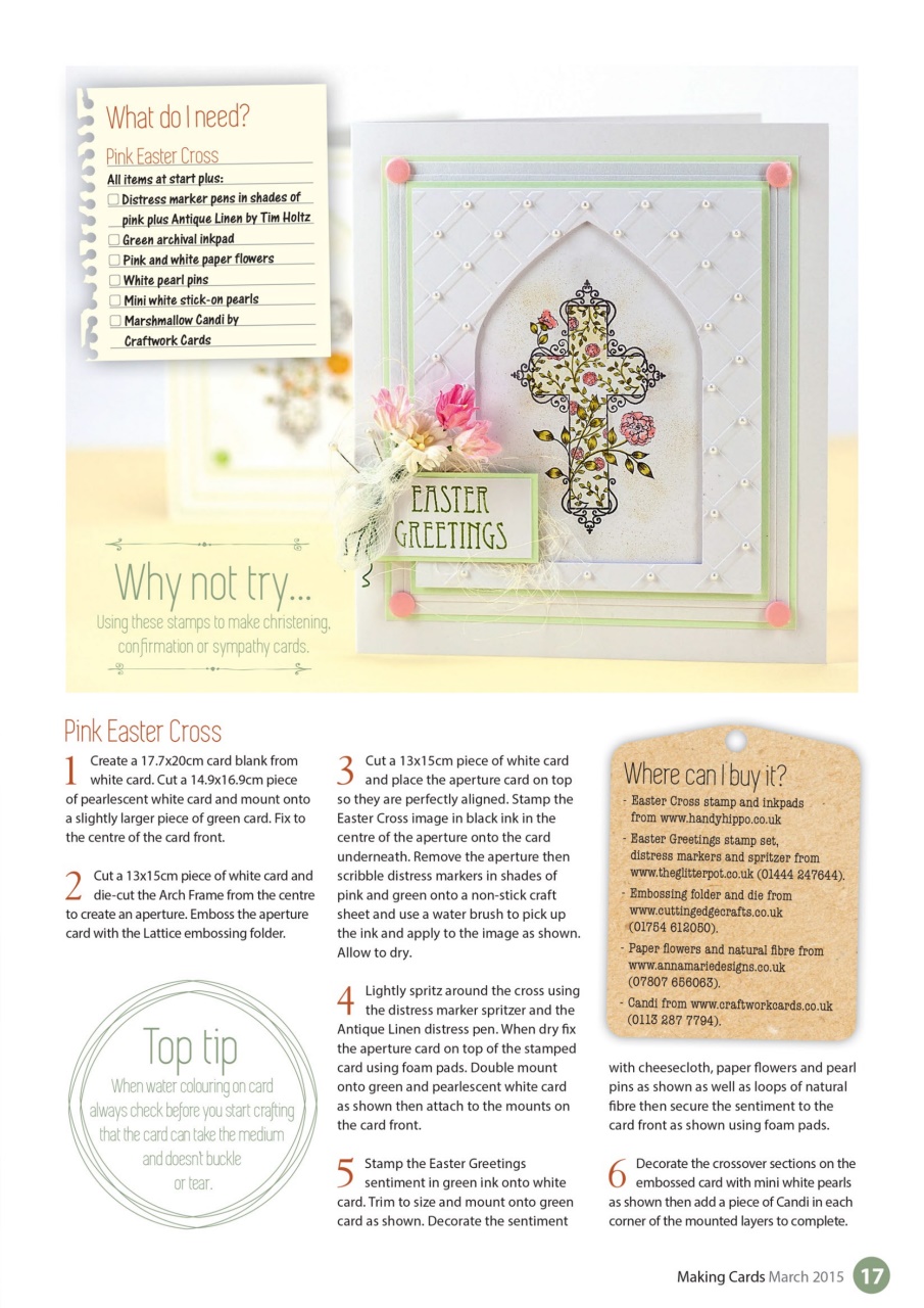 Making Cards & Papercraft Preview Pages