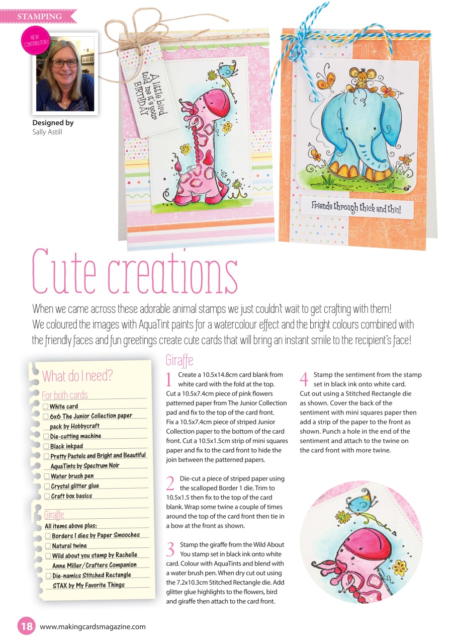 Making Cards & Papercraft Preview Pages