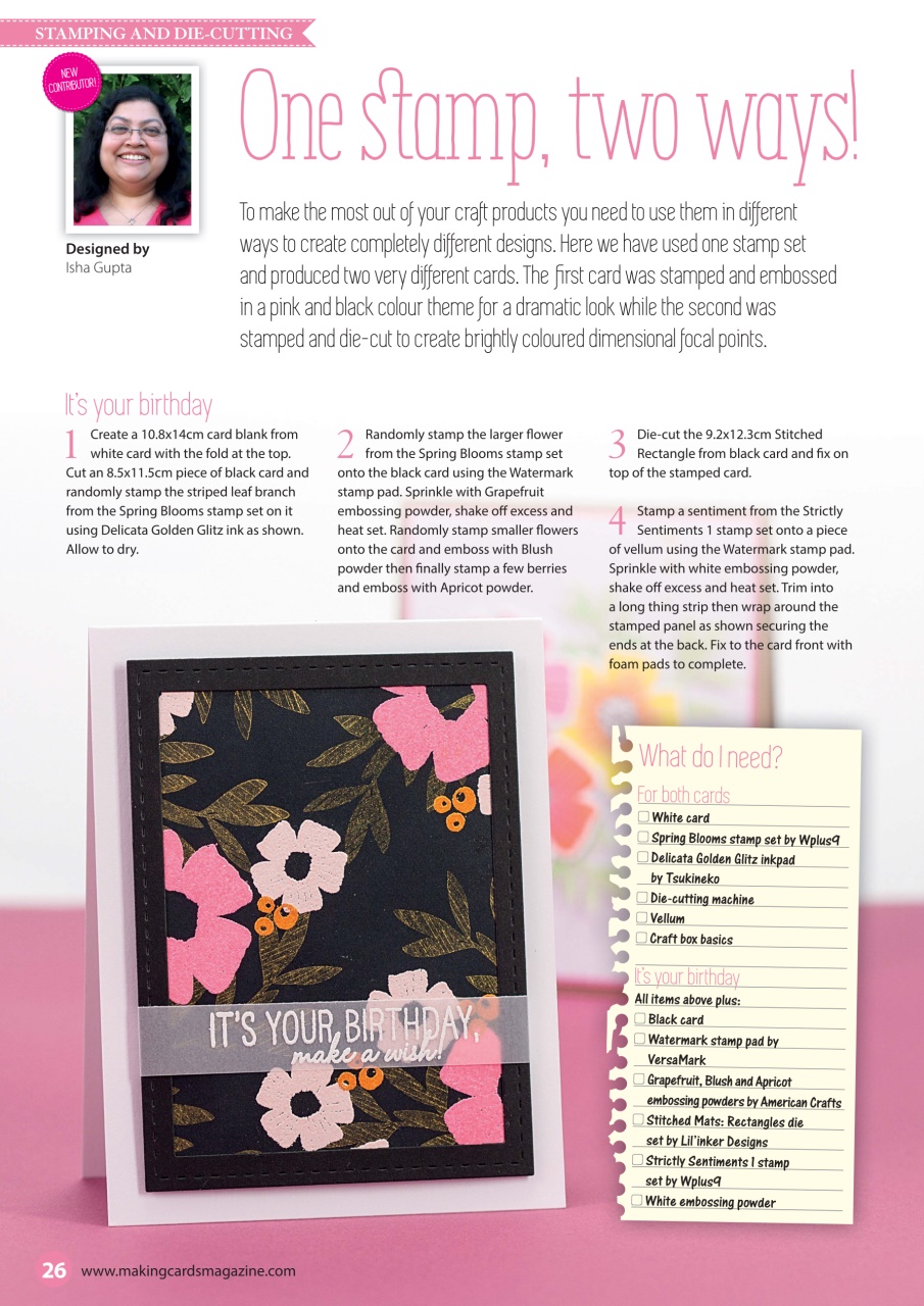 Making Cards & Papercraft Preview Pages