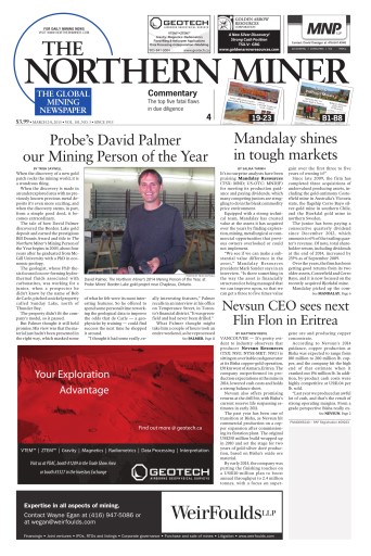 The Northern Miner issue 