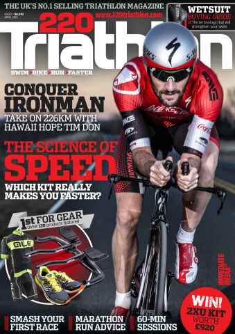 220 Triathlon Magazine issue April 2015