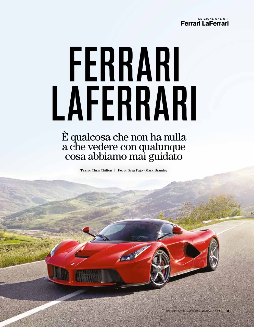 CAR magazine Italia Preview Pages