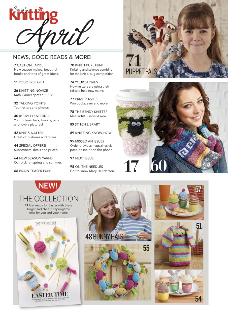 Simply Knitting Preview Pages