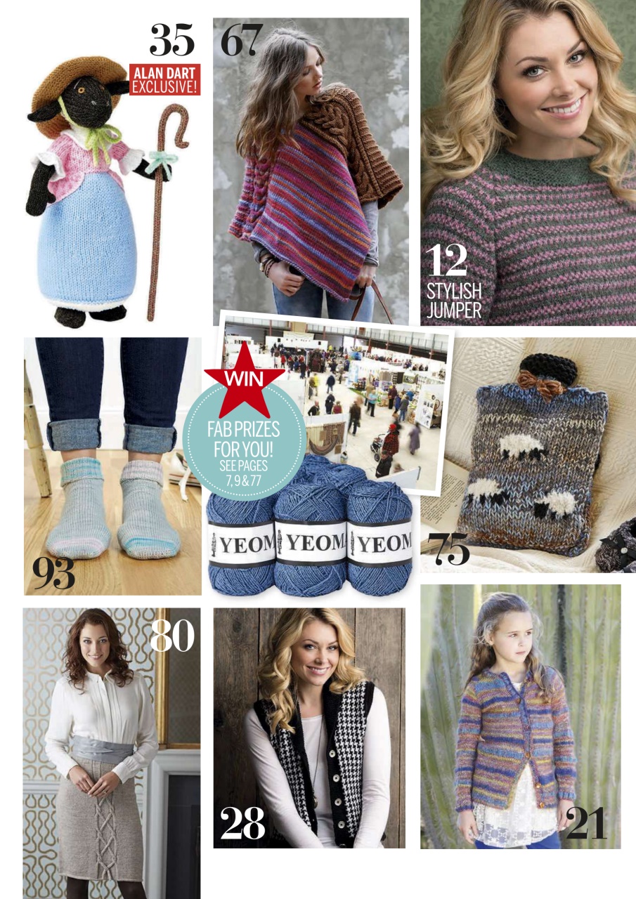 Simply Knitting Preview Pages