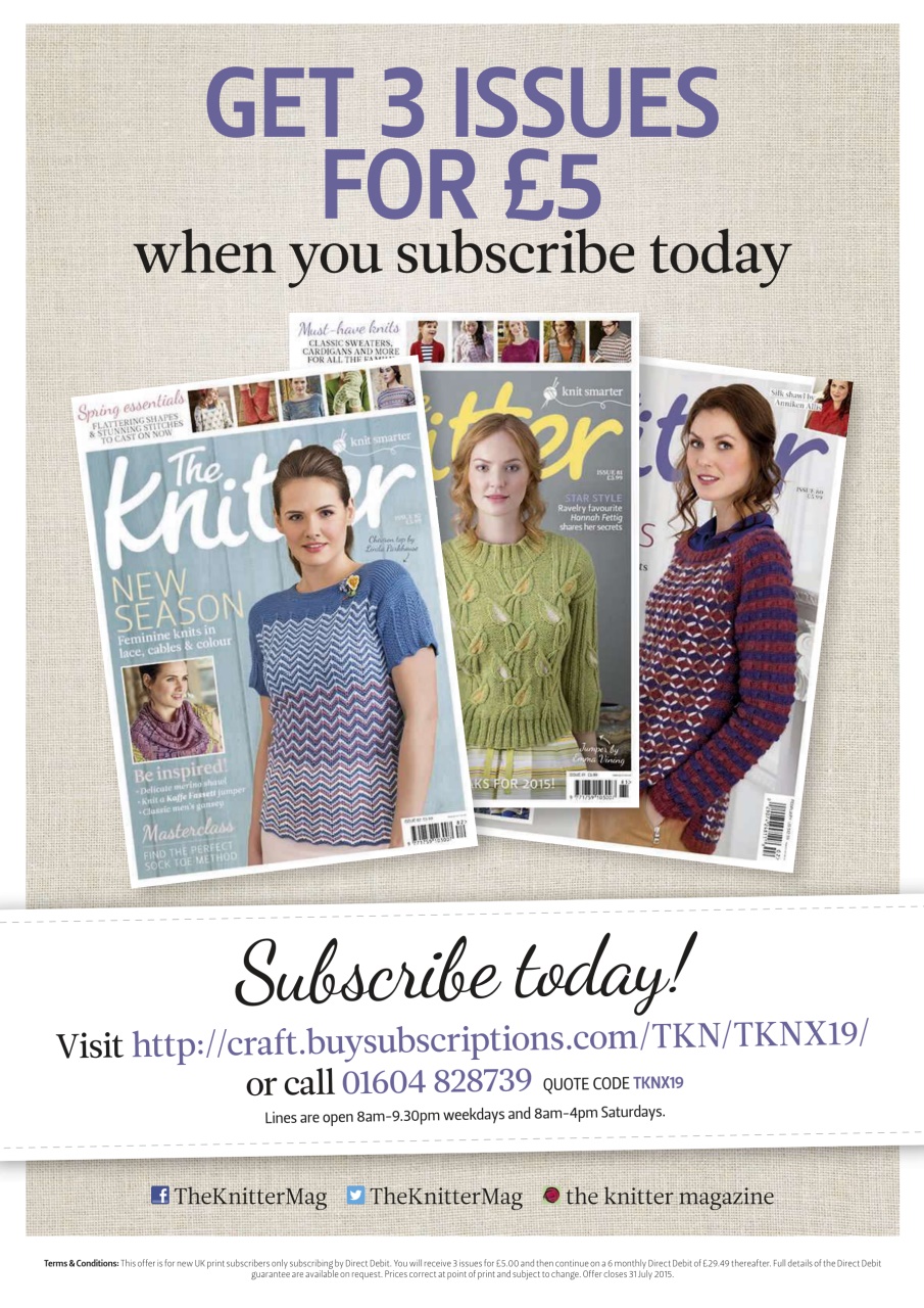 Simply Knitting Preview Pages