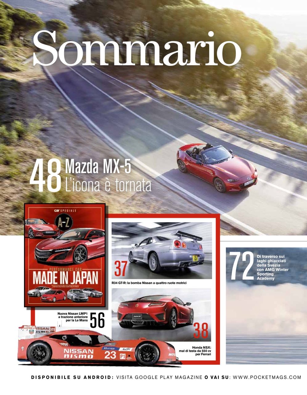 CAR magazine Italia Preview Pages