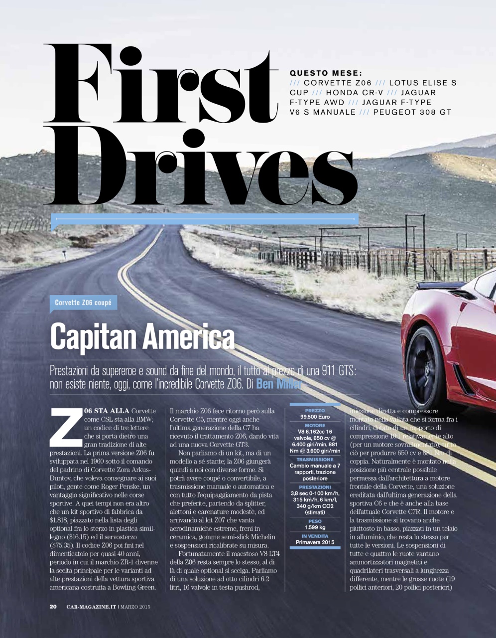 CAR magazine Italia Preview Pages