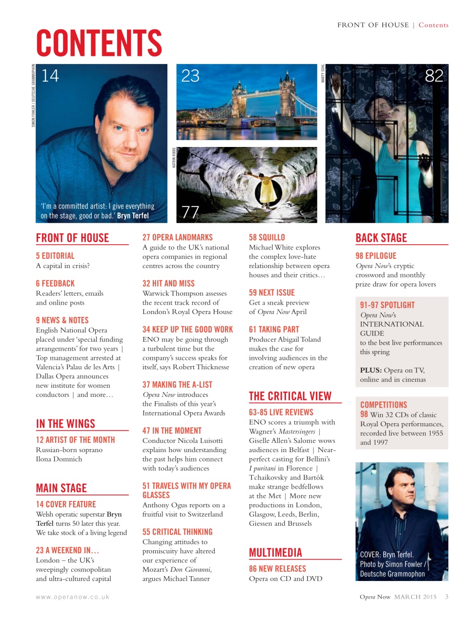 Opera Now Preview Pages