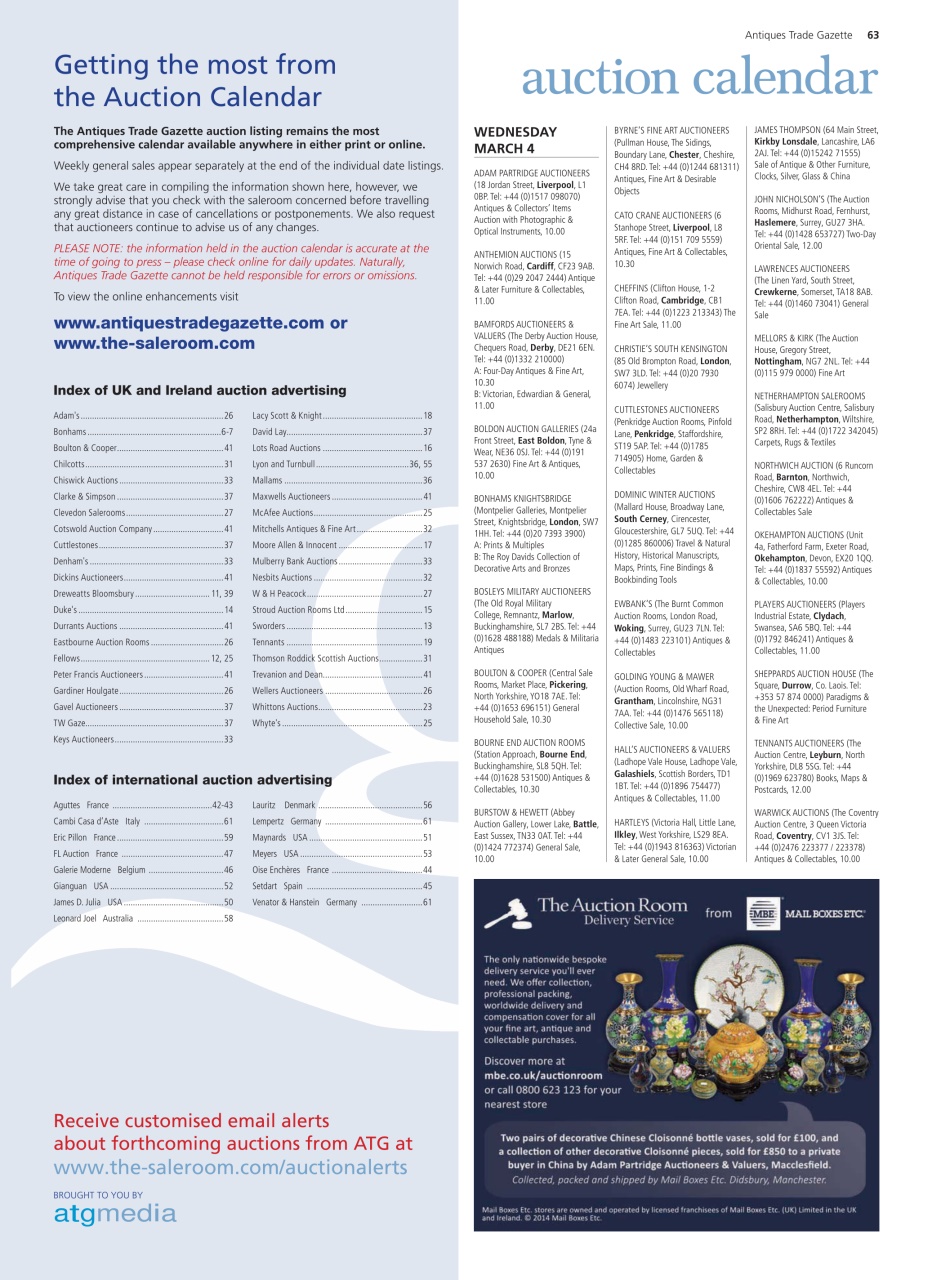 Antiques Trade Gazette Preview Pages