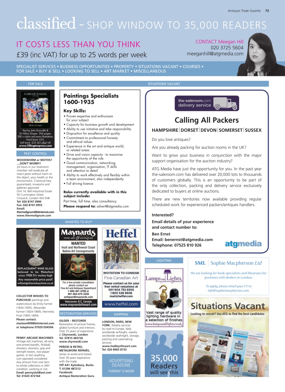 Antiques Trade Gazette Preview Pages