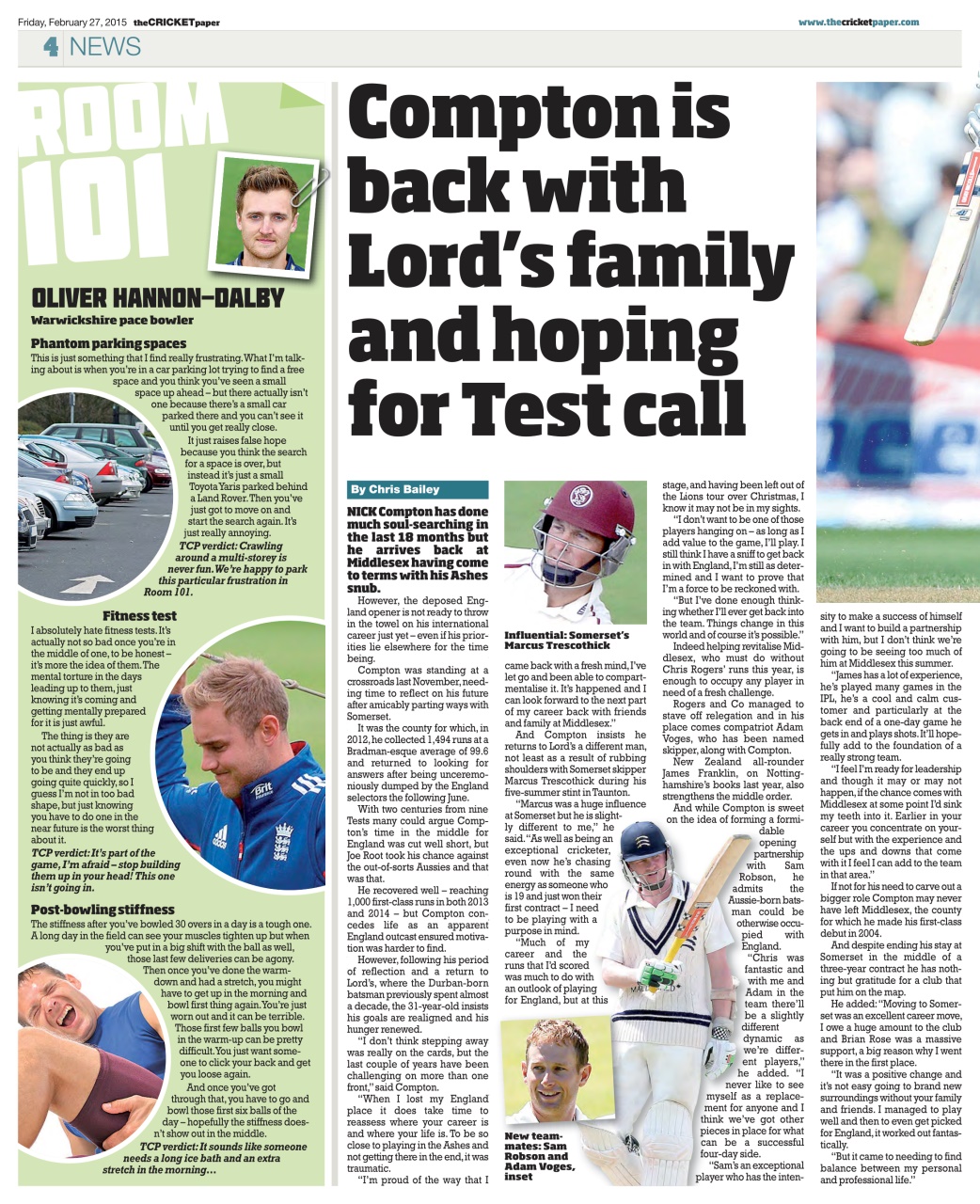 The Cricket Paper Preview Pages