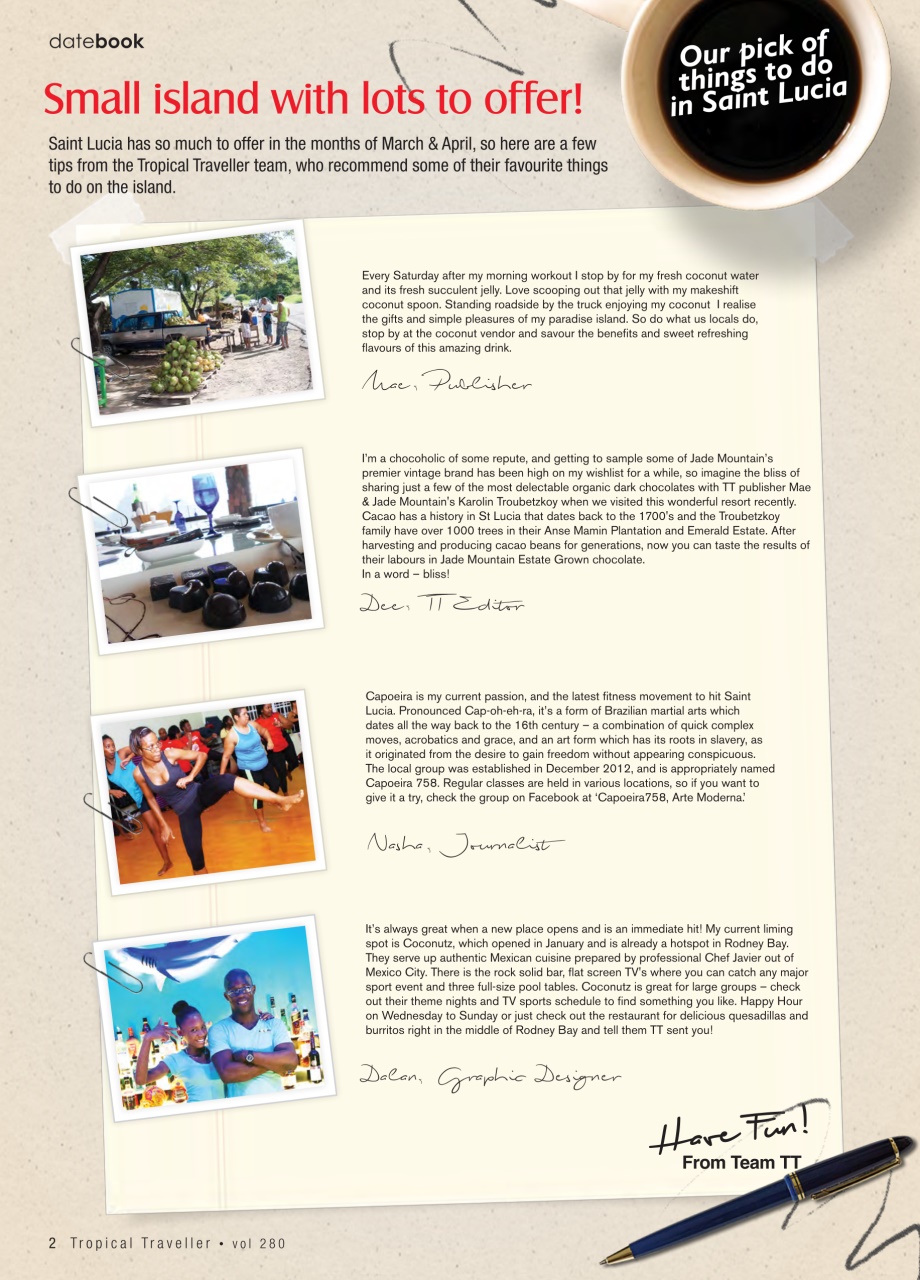 Tropical Traveller Preview Pages