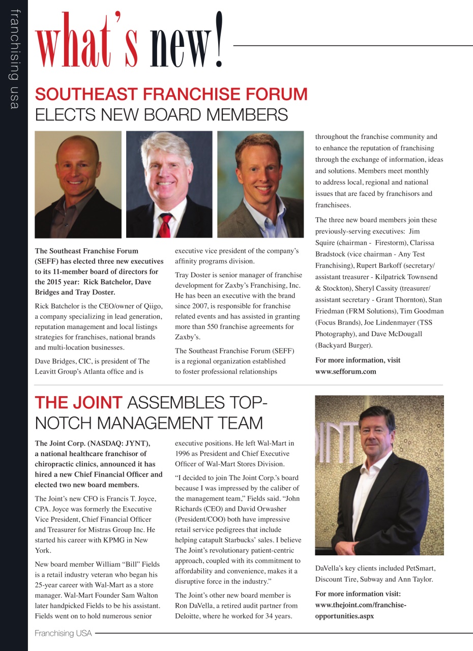 Franchising USA Preview Pages