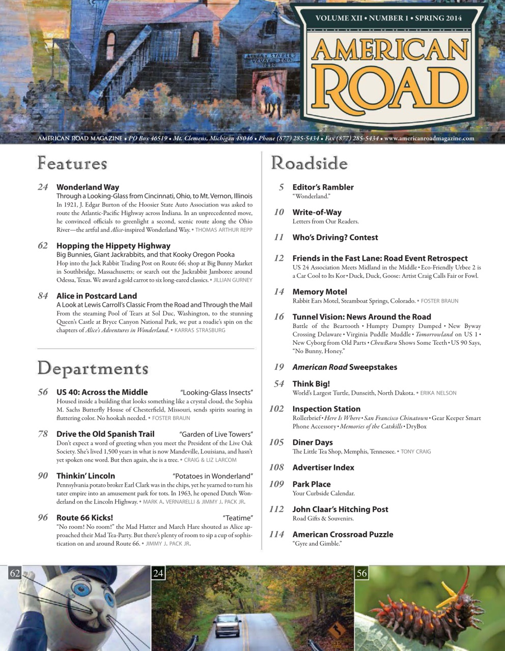 American Road Preview Pages