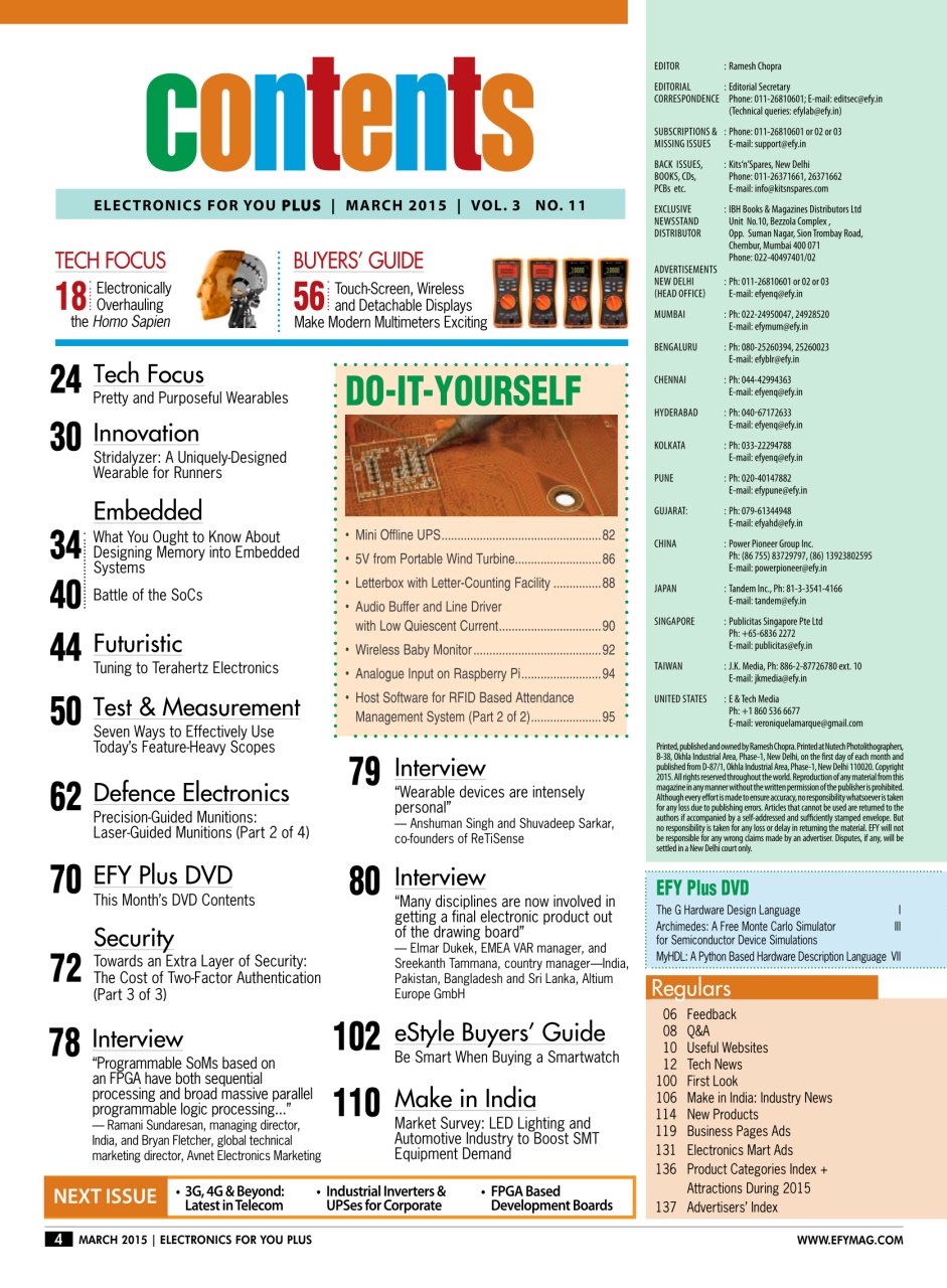 Electronics For You Preview Pages