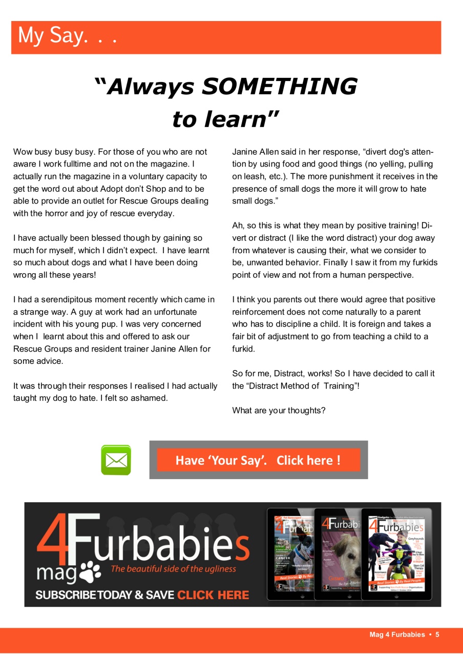 Mag 4 Furbabies Preview Pages