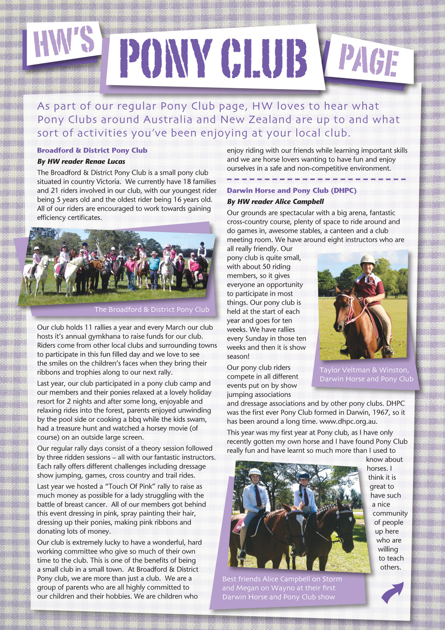 HorseWyse Magazine Preview Pages