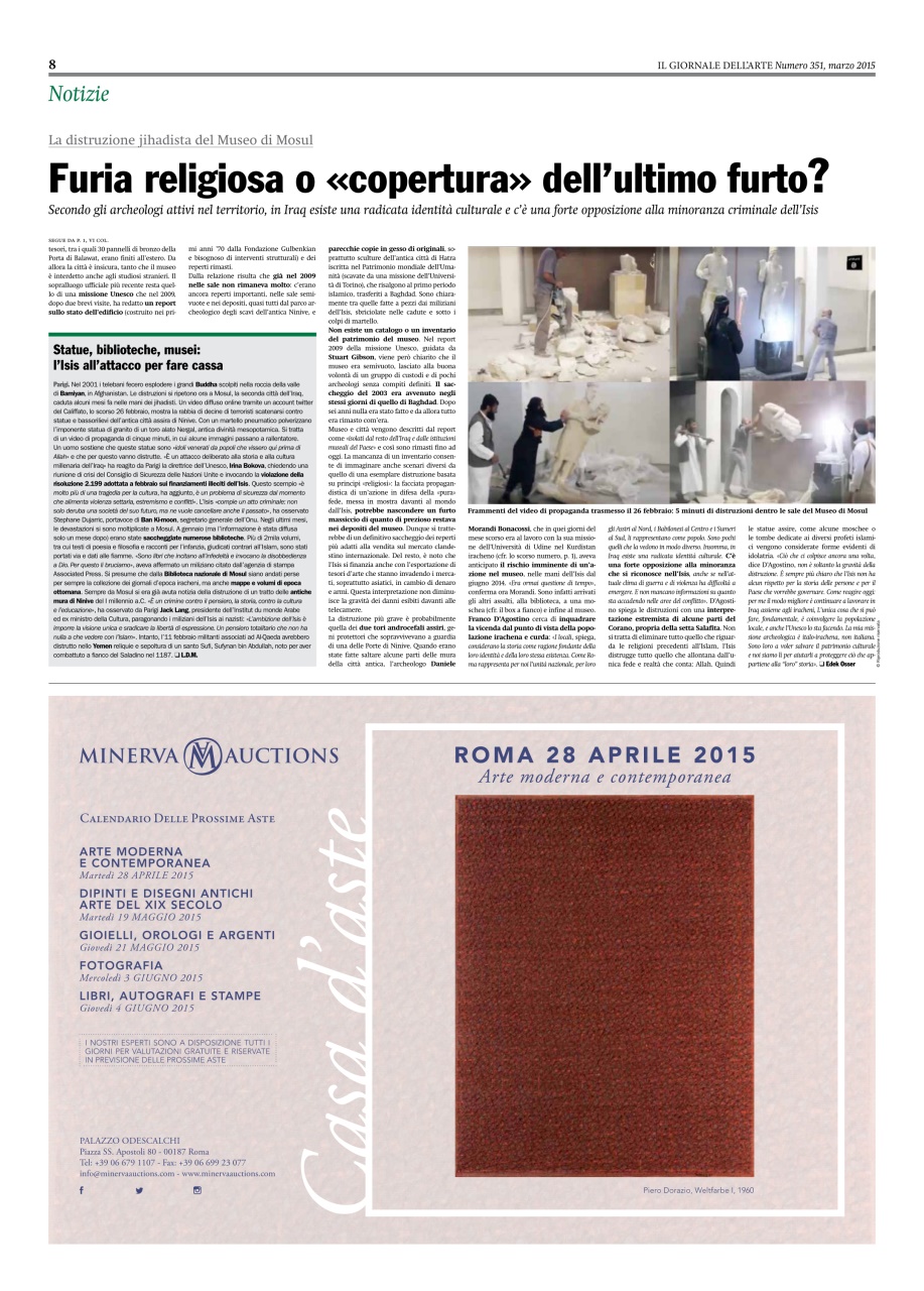 Il Giornale Dell’Arte Preview Pages