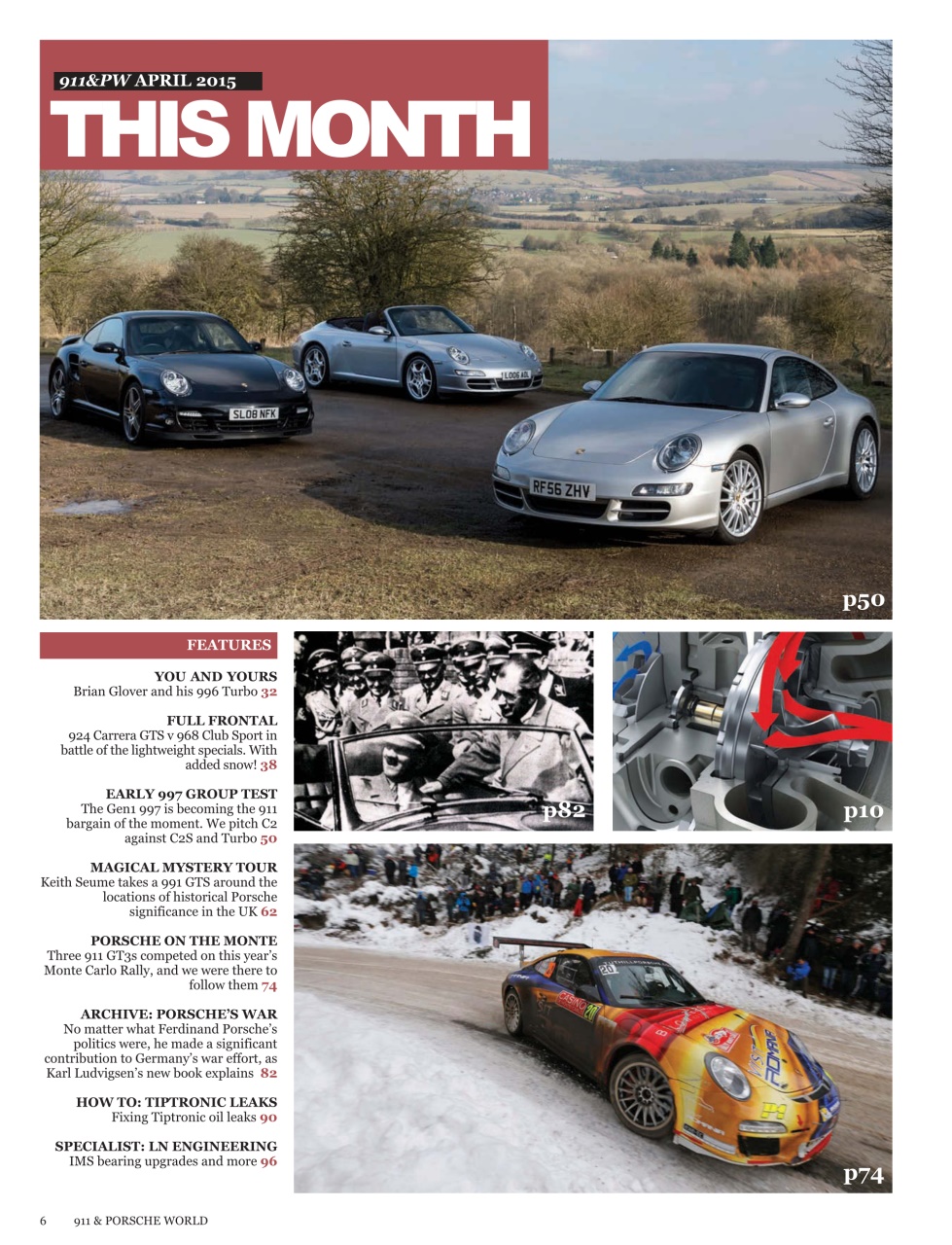 911 & Porsche World Preview Pages