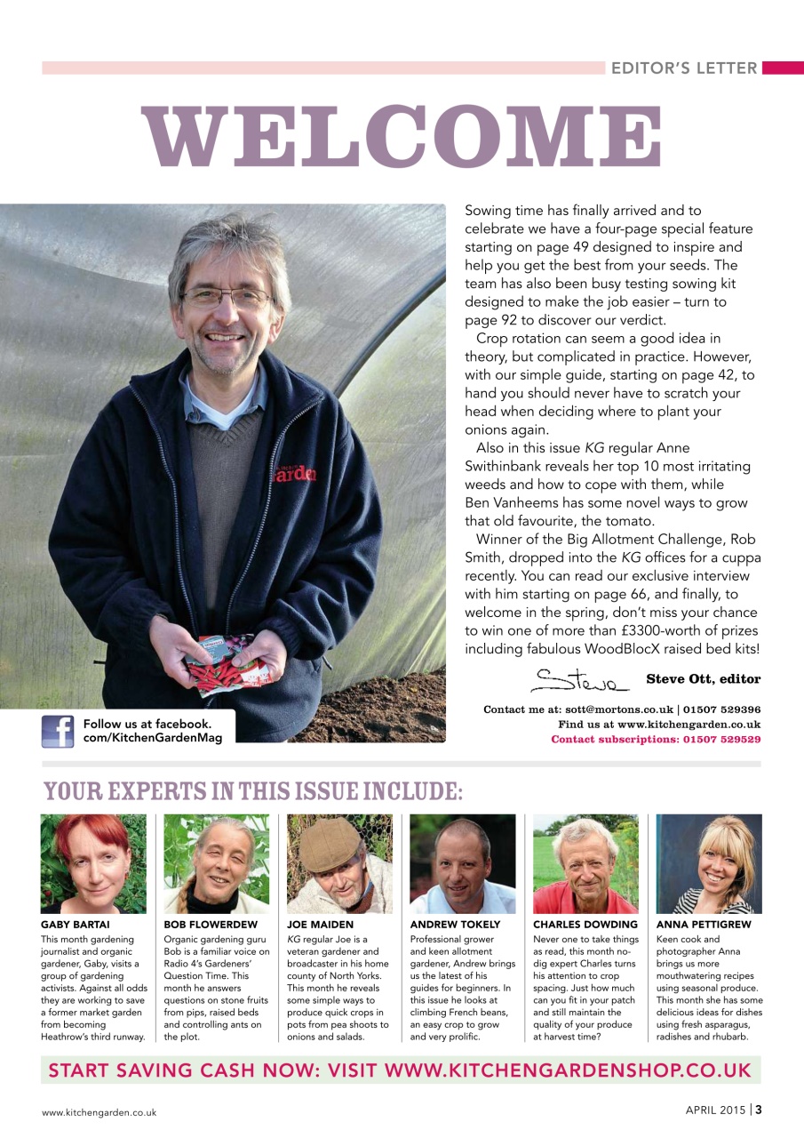 Kitchen Garden Magazine Preview Pages