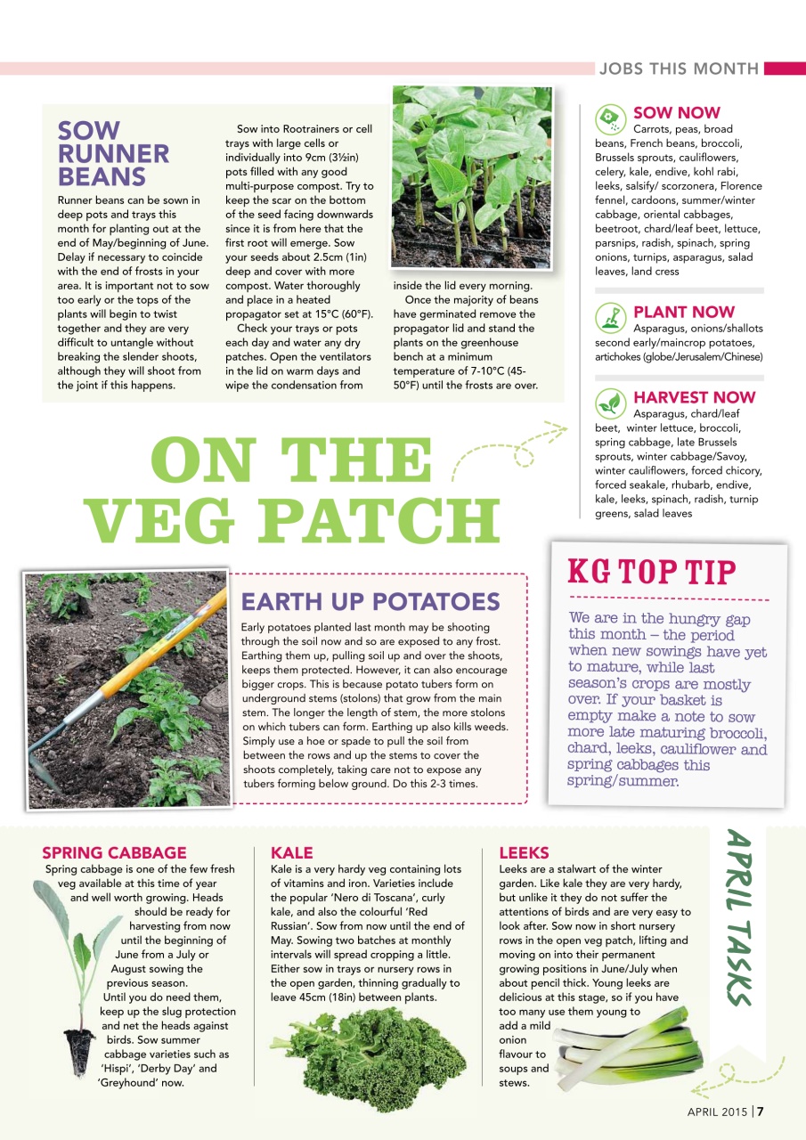 Kitchen Garden Magazine Preview Pages