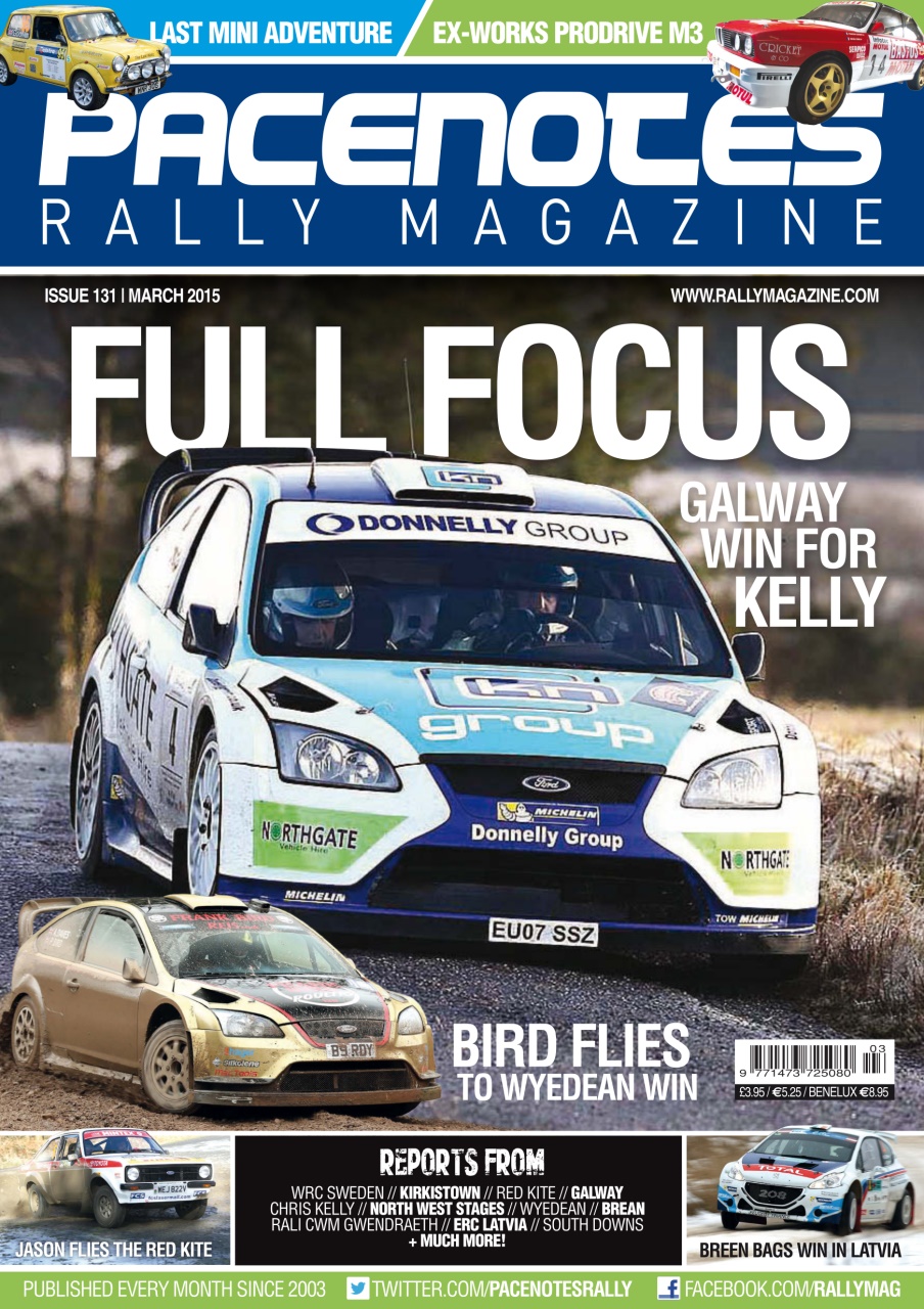 Pacenotes Rally magazine Preview Pages