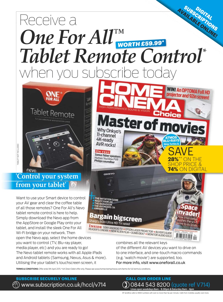 Home Cinema Choice Preview Pages