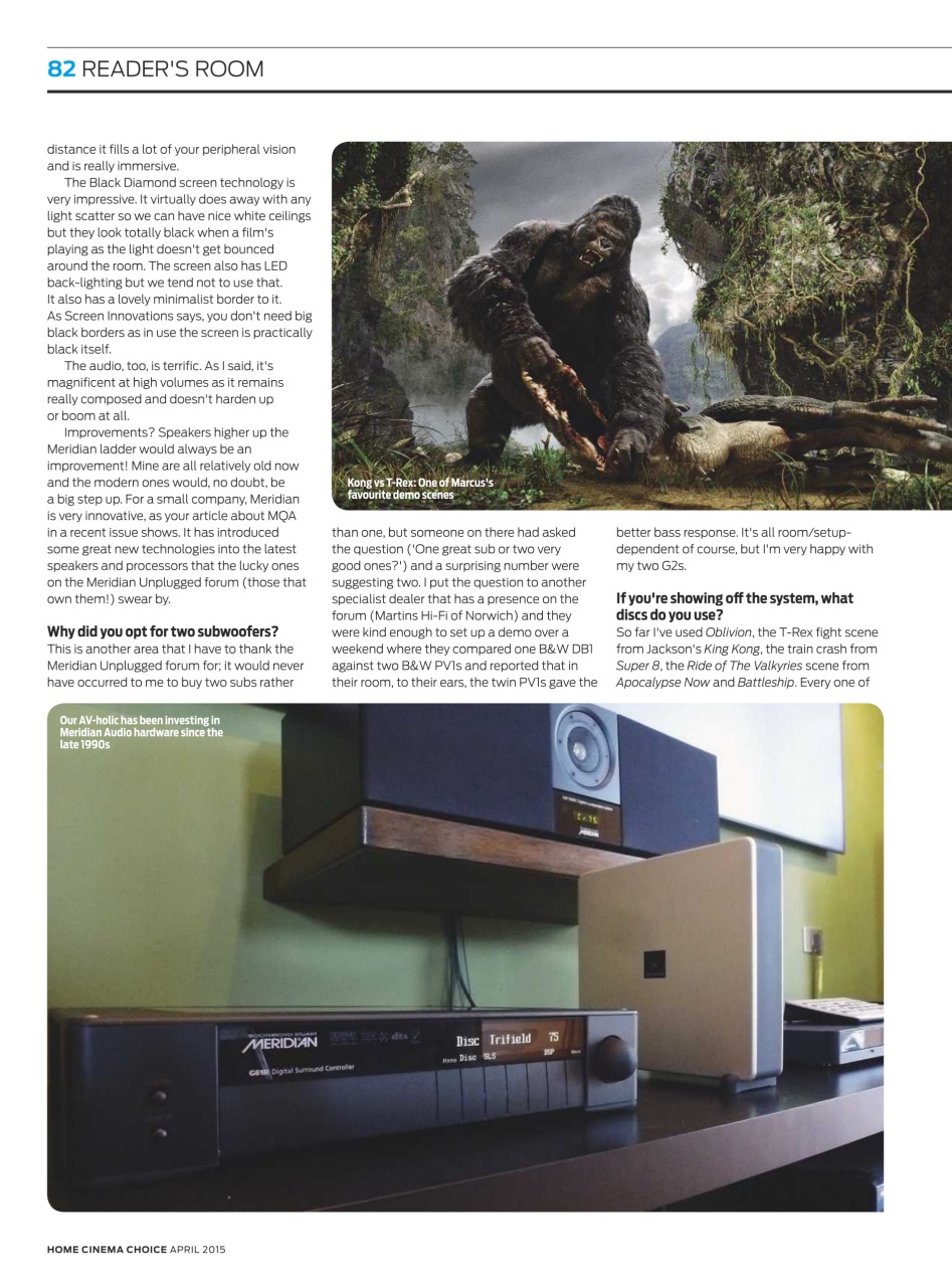 Home Cinema Choice Preview Pages