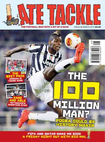 Late Tackle Football Magazine issue March 2015