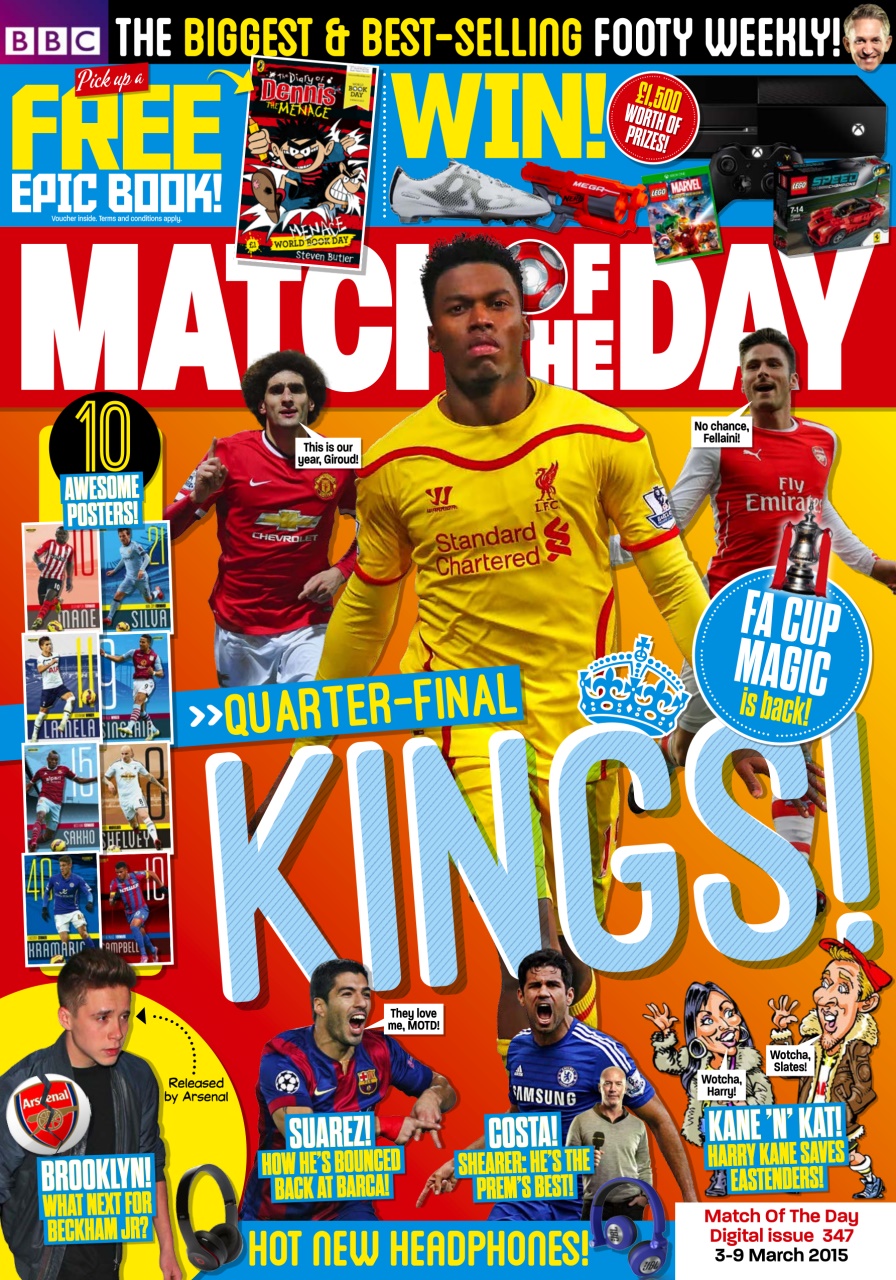 Match of the Day Preview Pages