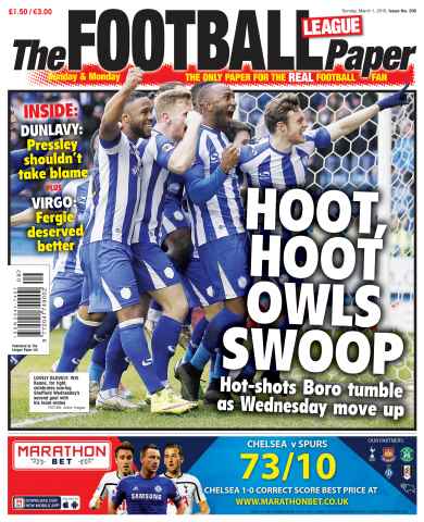 The Football League Paper issue 1st March 2015