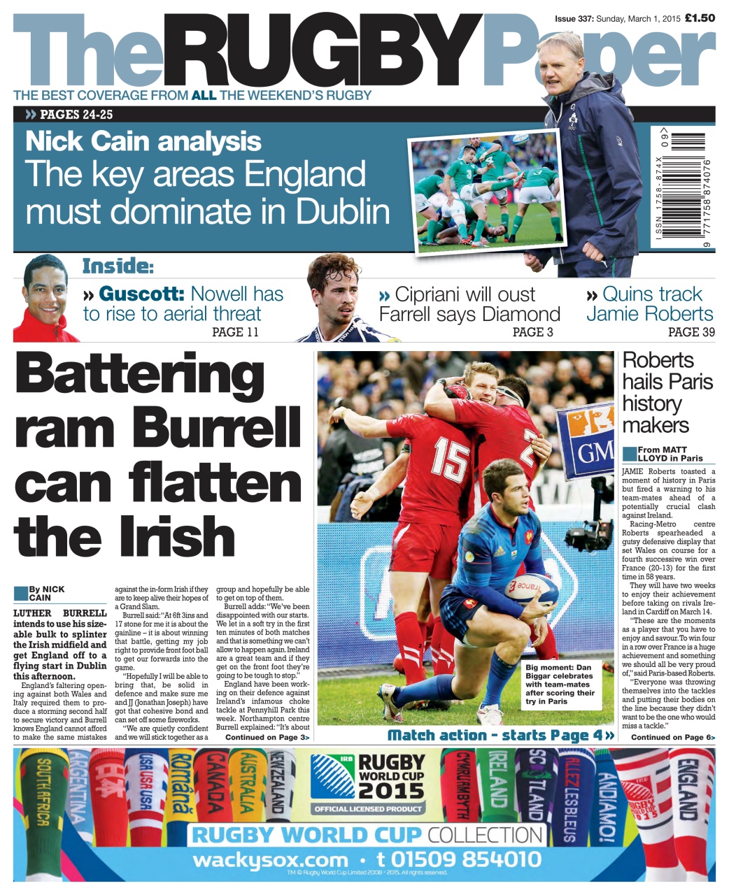 The Rugby Paper Preview Pages