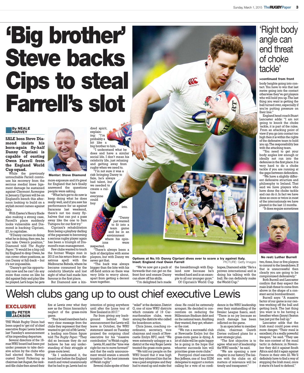 The Rugby Paper Preview Pages