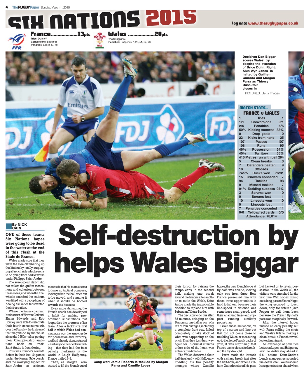 The Rugby Paper Preview Pages