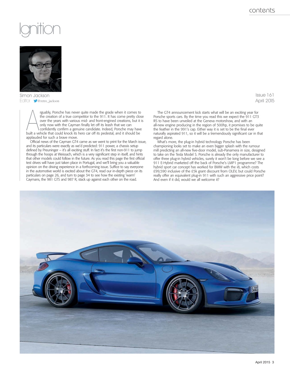 GT Porsche Preview Pages
