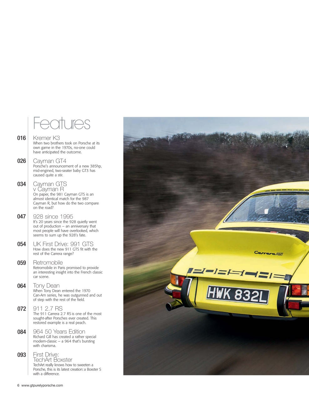 GT Porsche Preview Pages