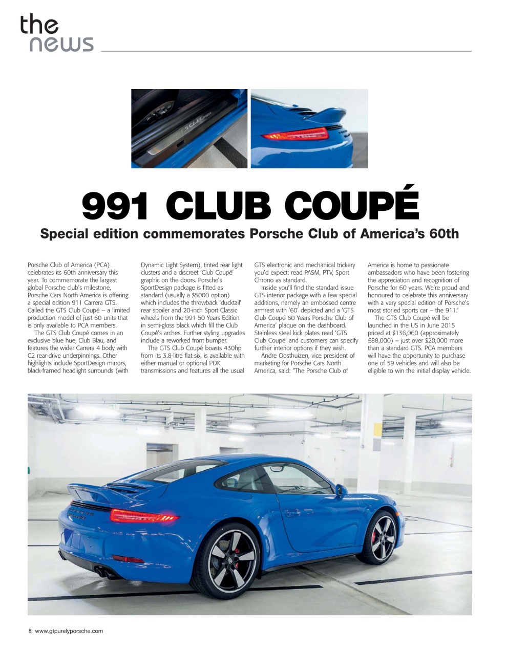 GT Porsche Preview Pages