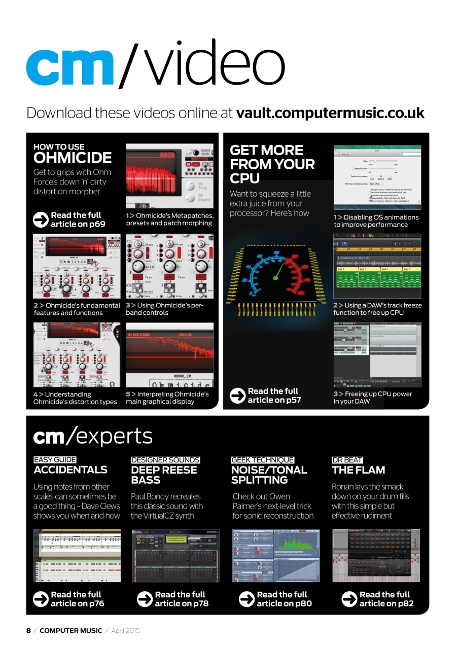 Computer Music Preview Pages