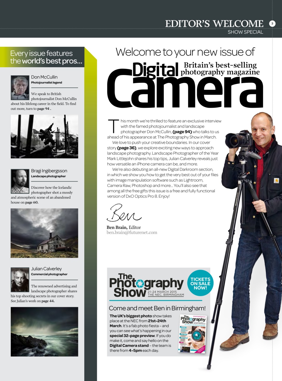 Digital Camera Magazine Preview Pages