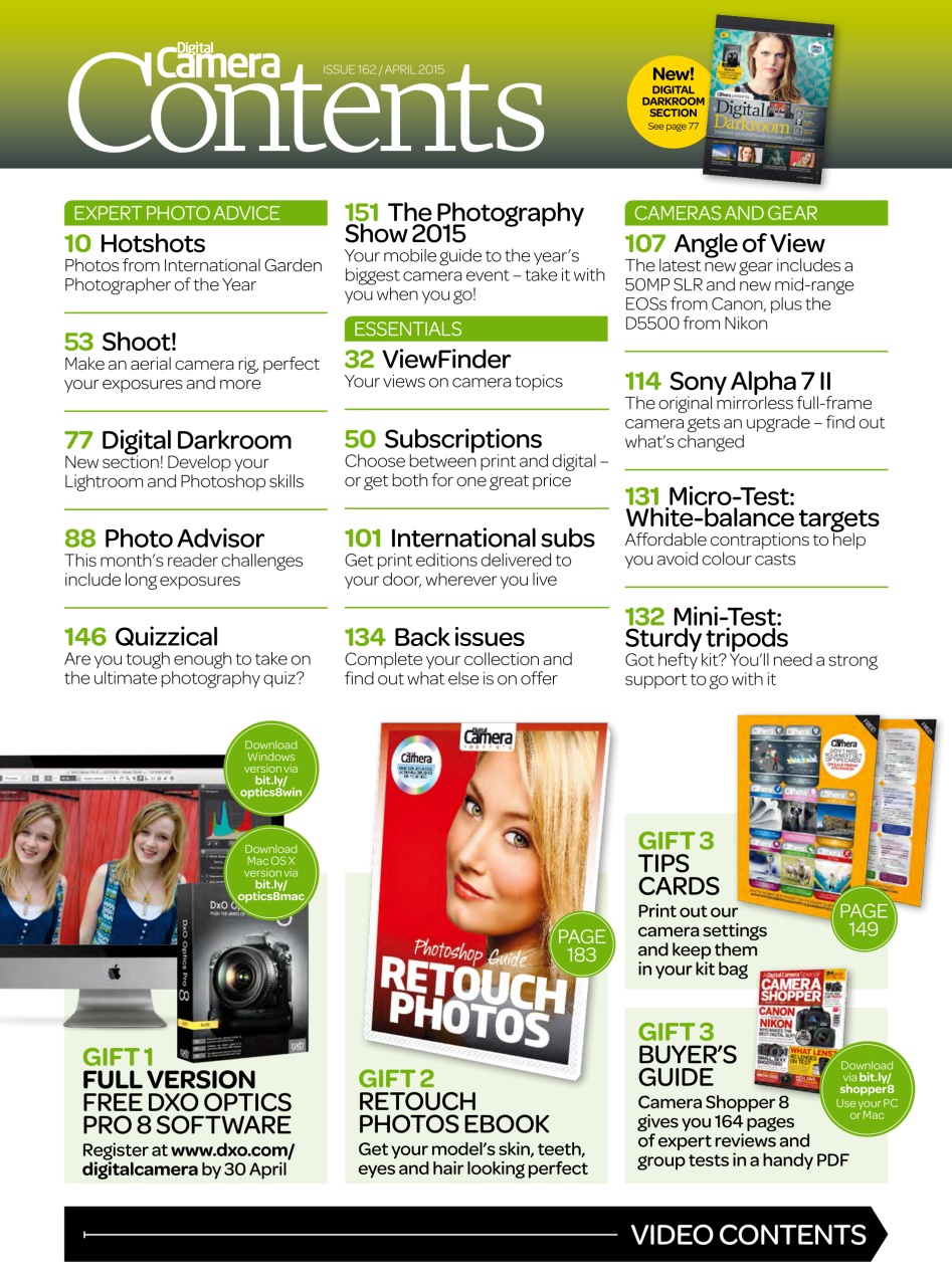 Digital Camera Magazine Preview Pages