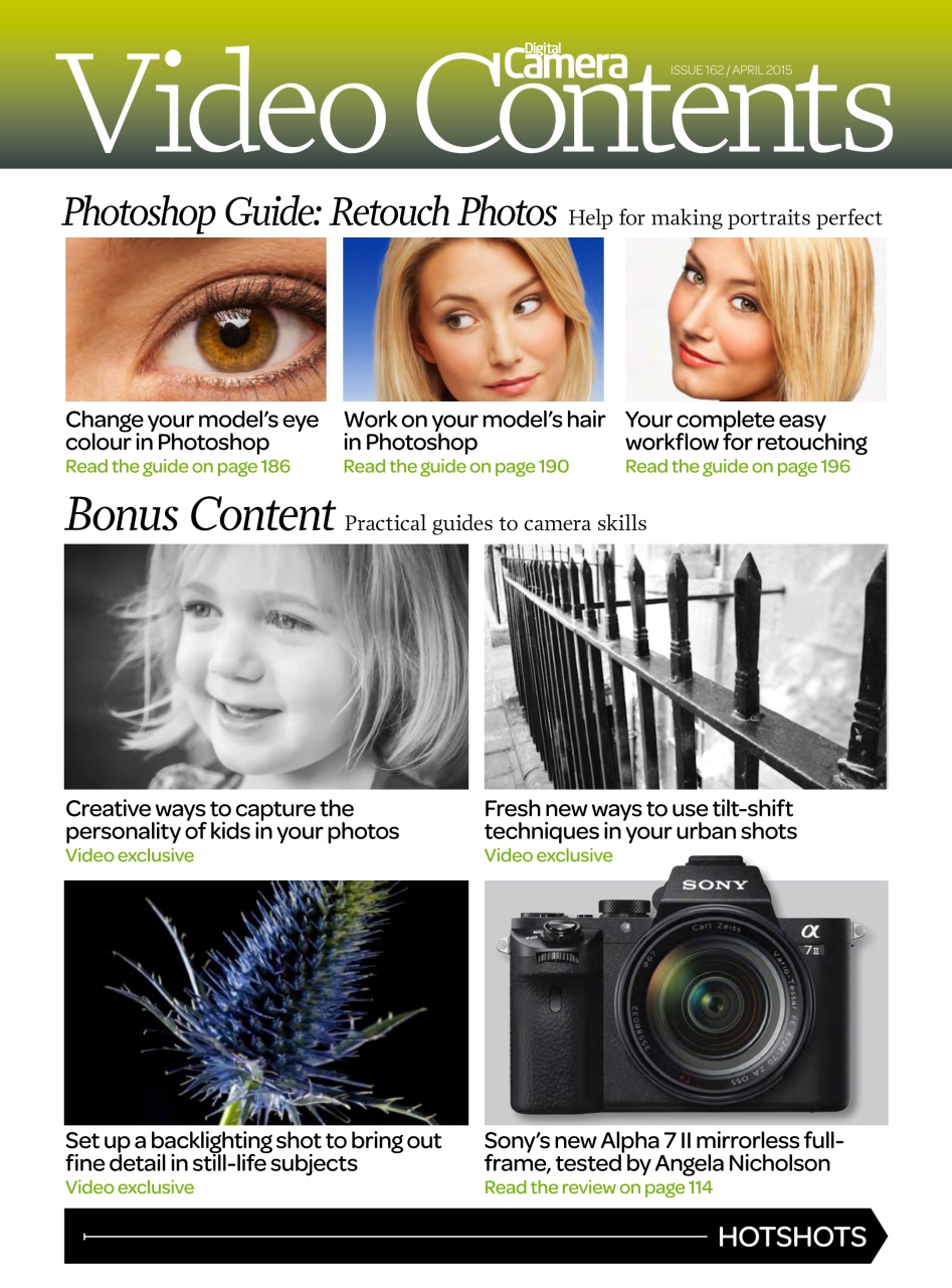 Digital Camera Magazine Preview Pages