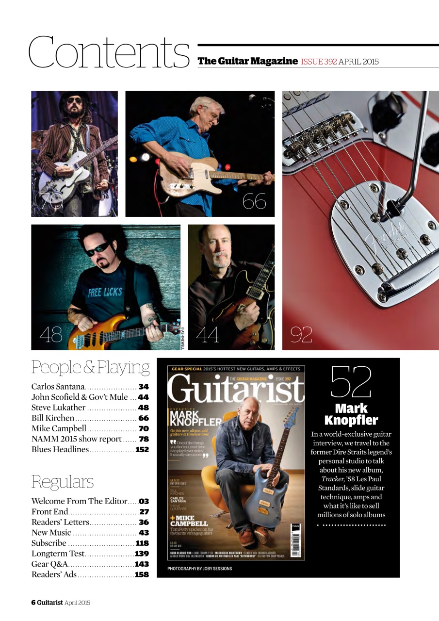 Guitarist Preview Pages