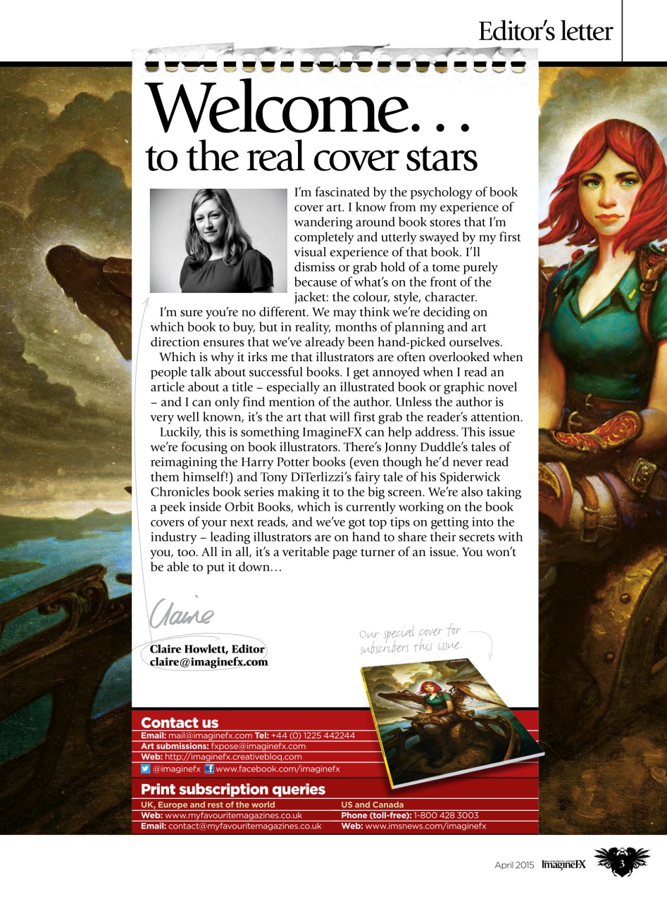 ImagineFX Preview Pages