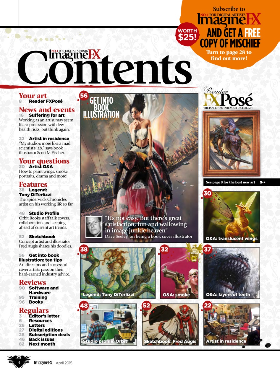 ImagineFX Preview Pages