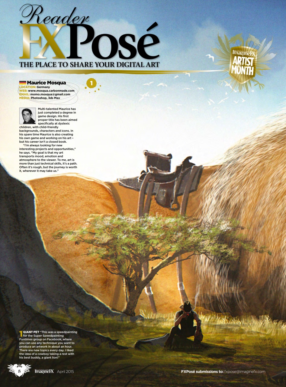 ImagineFX Preview Pages